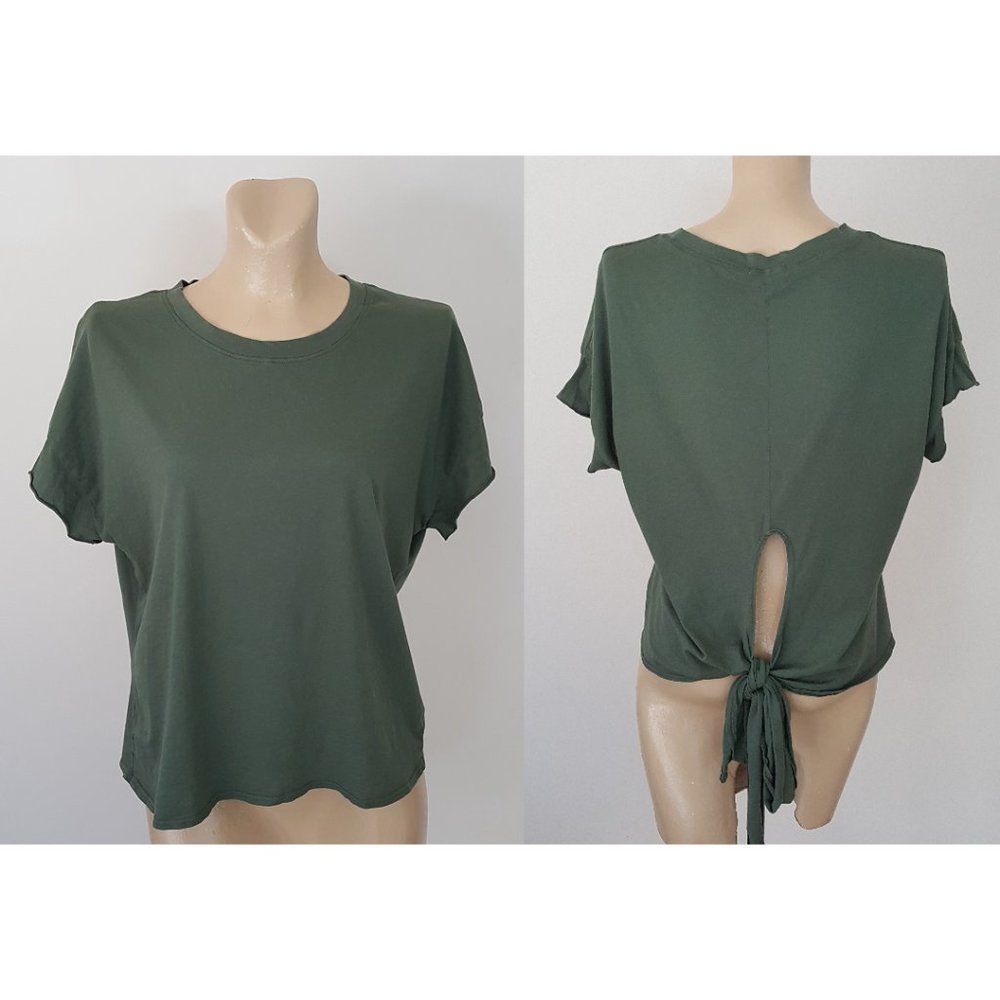 New W Tag LAmade Soft Cotton Exercise Athletic Athleisure Shirt S Revolve